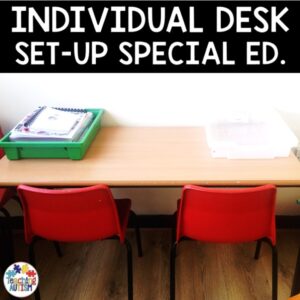 Independent Work Stations for Special Education | Autism Work System & Visuals