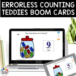 Errorless Learning Counting Teddies Boom Cards