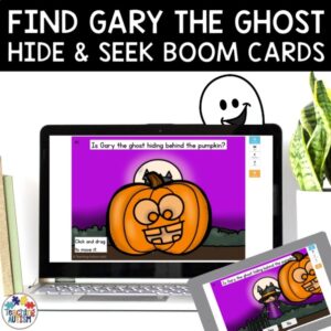 Halloween Activities | Ghost Hunt Boom Cards