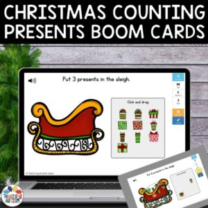 Counting Presents in the Sleigh | Christmas Boom Cards