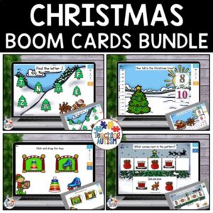 Christmas Boom Cards Bundle | Digital Math & Literacy Activities for Distance Le