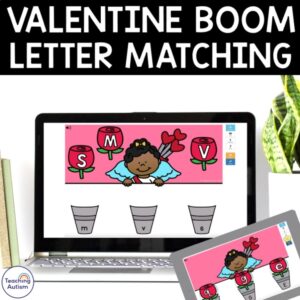 Valentine's Day Activities | Alphabet Matching Boom Cards