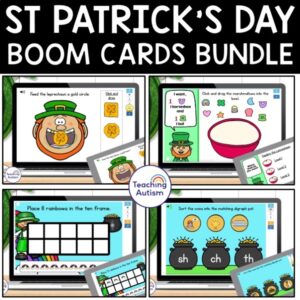 St. Patrick’s Day Boom Cards Bundle | Digital Task Cards for Special Education