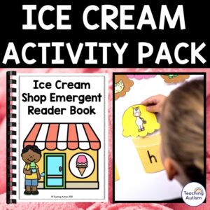 Ice Cream Activities for Special Education | Math, Literacy, Dramatic Play