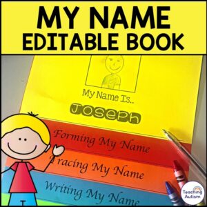 Name Writing Practice | Editable Name Activities