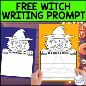 Free Witch Writing Prompts | Witch Day Activities