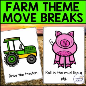 Farm Movement Breaks Cards