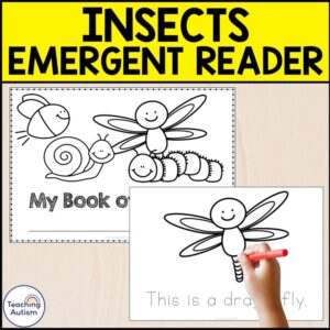 Free Insects Emergent Reader | Bugs & Insects Early Reading Booklet